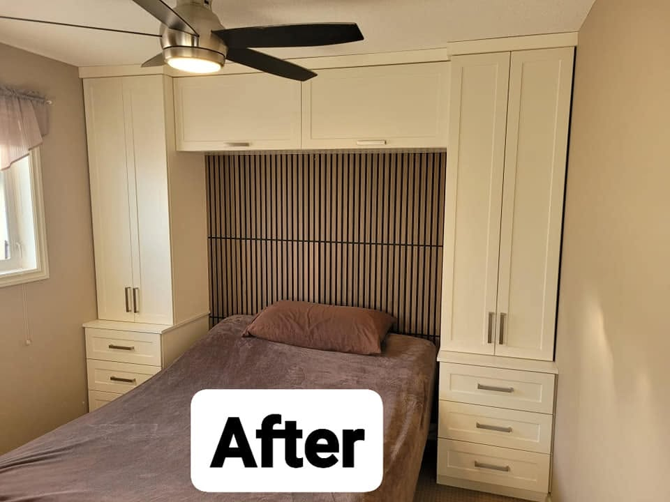 Bedroom built-in wardrobe